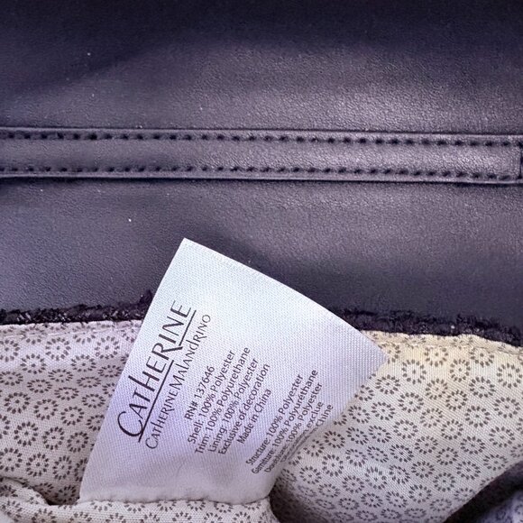 VTG Auth CATHERINE MALANDRINO Black Boucle Minaudiere Crossbody Clutch Bag - Picture 6 of 6